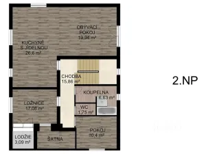 Prodej rodinného domu, Písek, Nová, 276 m2