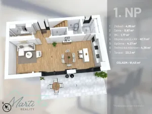 Prodej bytu 4+kk, Úvaly, 5. května, 142 m2