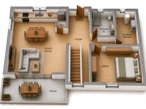 Prodej rodinného domu, Vyšní Lhoty, 155 m2