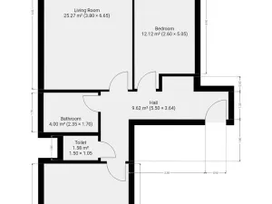 Pronájem bytu 3+kk, Praha - Kamýk, Zimova, 71 m2