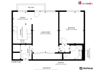 Pronájem bytu 2+1, Zlín, třída Tomáše Bati, 72 m2
