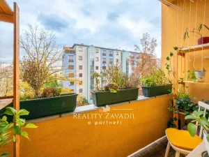 Pronájem bytu 2+1, Praha - Žižkov, Na vrcholu, 52 m2