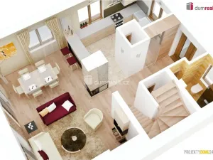 Prodej domu na klíč, Zlín, Pampelišková, 121 m2