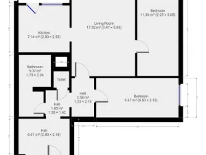 Pronájem bytu 3+1, Praha - Prosek, Jablonecká, 65 m2