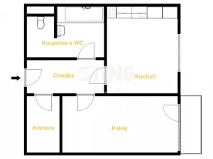 Prodej bytu 1+1, Jihlava, Na Vyhlídce, 42 m2