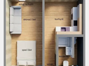 Prodej bytu 1+1, Prostějov, Libušinka, 33 m2