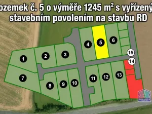Prodej pozemku pro bydlení, Blatnice, 1245 m2