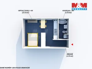 Prodej bytu 1+kk, Plzeň - Jižní Předměstí, Presslova, 36 m2