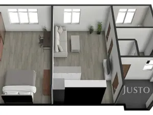 Prodej bytu 2+kk, Písek, Kollárova, 59 m2