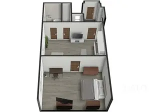 Prodej bytu 2+kk, Písek, Kollárova, 59 m2