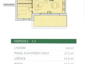 Pronájem bytu 3+kk, Havlíčkův Brod, Stromovka, 72 m2