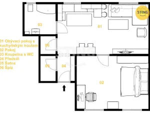 Prodej bytu 2+kk, Mohelnice, Zámečnická, 51 m2