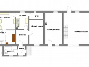 Prodej rodinného domu, Březina, 80 m2