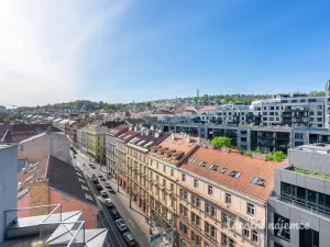 Pronájem bytu 1+kk, Praha - Smíchov, Plzeňská, 21 m2