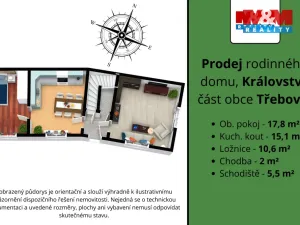 Prodej rodinného domu, Třebovle - Království, 51 m2