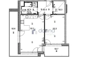Pronájem bytu 2+kk, Praha, Kotlaska, 60 m2