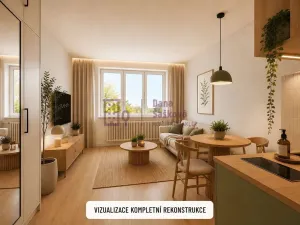 Prodej bytu 1+kk, Jindřichův Hradec - Jindřichův Hradec III, sídliště Vajgar, 28 m2