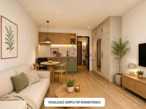 Prodej bytu 1+kk, Jindřichův Hradec - Jindřichův Hradec III, sídliště Vajgar, 28 m2