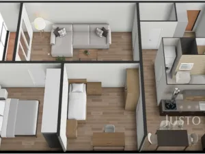 Prodej bytu 3+1, Bavorov, Na Sídlišti, 70 m2