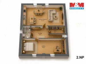 Prodej rodinného domu, Divišov, Horní náměstí, 213 m2