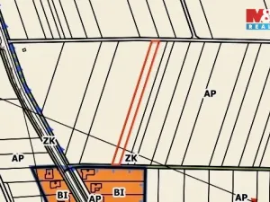 Prodej pole, Jevišovka, 2000 m2