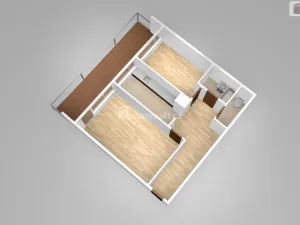 Pronájem bytu 2+1, Praha - Břevnov, Anastázova, 48 m2