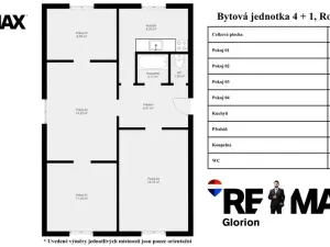 Prodej bytu 4+1, Rotava, Sídliště, 70 m2