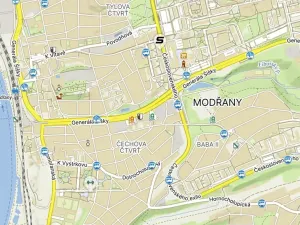 Pronájem kanceláře, Praha - Modřany, Písková, 100 m2