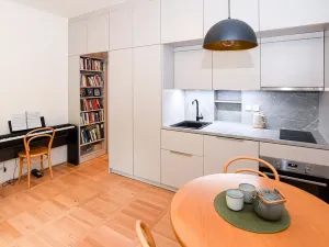 Pronájem bytu 1+kk, Praha - Vinohrady, Šrobárova, 28 m2