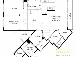 Prodej bytu 3+kk, Praha, Kettnerova, 108 m2