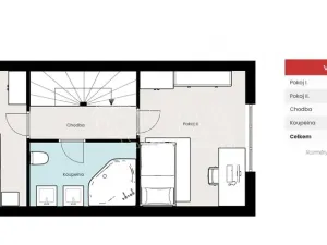 Prodej rodinného domu, Bašť, Brandýská, 88 m2