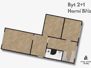 Prodej bytu 2+1, Horní Bříza, Sídlištní, 62 m2