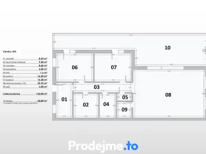 Prodej rodinného domu, Hevlín, 182 m2