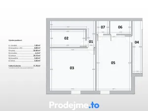 Prodej rodinného domu, Hevlín, 182 m2
