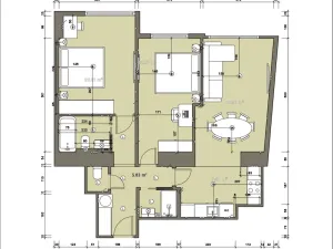 Prodej bytu 3+kk, Praha - Holešovice, Dělnická, 67 m2