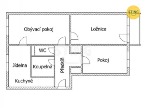 Prodej bytu 3+1, Prostějov, Holandská, 67 m2