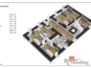 Prodej rodinného domu, Barchov, 320 m2
