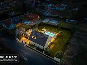 Prodej domu na klíč, Liteň - Běleč, Karlštejnská, 145 m2