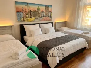 Pronájem ubytování, Praha - Karlín, Křižíkova, 540 m2