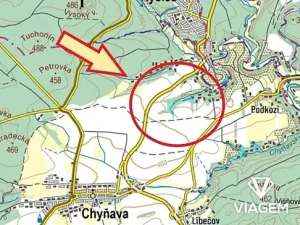 Prodej lesa, Chyňava, 1972 m2
