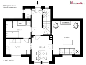 Prodej rodinného domu, Vimperk - Vimperk I, Podzámčí, 99 m2
