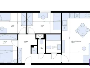 Prodej bytu 4+kk, Praha, Rembrandtova, 70 m2