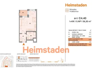 Pronájem bytu 1+kk, Praha - Holešovice, Vrbenského, 37 m2