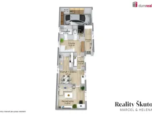 Prodej rodinného domu, Česká Kamenice - Horní Kamenice, Bezručova, 120 m2