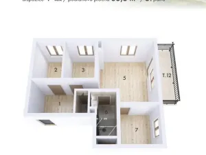 Prodej bytu 4+kk, Brno - Horní Heršpice, Pražákova, 83 m2