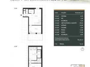 Prodej bytu 4+kk, Brno - Horní Heršpice, Pražákova, 96 m2