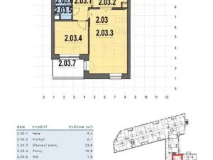Prodej bytu 2+1, Vrchlabí - Hořejší Vrchlabí, Horská, 54 m2