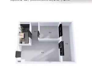 Prodej bytu 2+kk, Brno, Košuličova, 41 m2