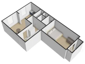 Prodej bytu 2+kk, Most, W. A. Mozarta, 57 m2