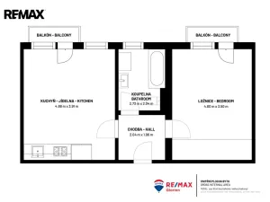 Pronájem bytu 2+kk, Karlovy Vary, Svahová, 45 m2